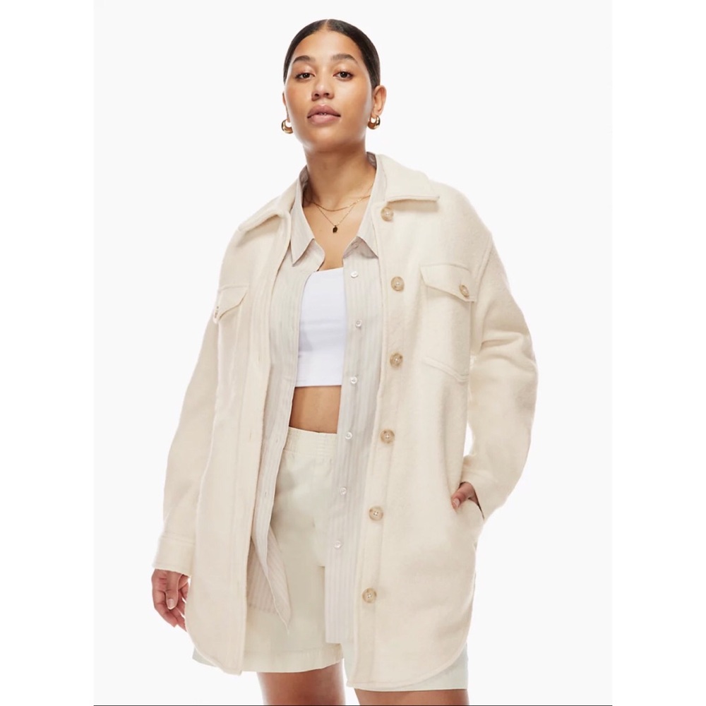 LIKE NEW Aritzia Wilfred Free The Ganna™ Shirt Jacket